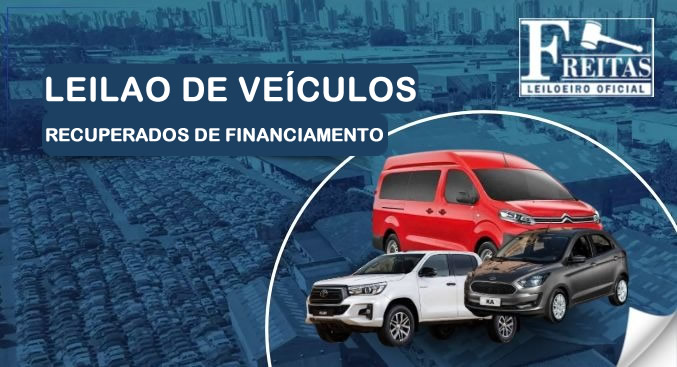 <center><big>LEILÃO DE VEICULOS</big></center><BR> Data: 02/05<br> Encerramento a partir das 10:00